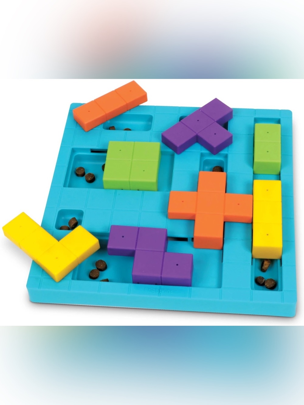 Brightkins Brain Teaser Treat Puzzle Dog Toy